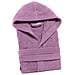Accappatoio Con Cappuccio Spugnissima Minorca In Cotone Colore Viola Misura L - Foto miniatura 1