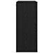 Armadio da Parete Rovere Nero 80x33x80 cm Legno ingegnerizzato - Foto miniatura 7
