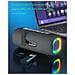 Altoparlante Bluetooth Con Luci Rgb Black - Foto miniatura 3