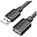 Cavo Di Prolunga Usb 2.0 Maschio-femmina Per Monitor, Mouse, Tastiera, Unità Flash Usb 0,5 Metri - Foto miniatura 1