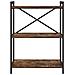 Libreria Rovere fumo 60 x 30 x 83 cm Legno multistrato - Foto miniatura 5