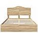 Letto con Contenitore con testiera Rovere Sonoma 140 x 190 cm - Foto miniatura 8
