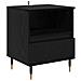 Armadio da Notte Rovere Nero 40 x 35 x 50 cm Legno multistrato - Foto miniatura 1
