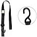 Cinghie Di Fissaggio Nere 2-pack - Cinghie Di Fissaggio Per Moto Da 1,8 M Con Ganci A S - Foto miniatura 3
