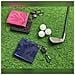 Asciugamano Retrattile Per La Pulizia Delle Palline Da Golf Con Clip - Panno Portatile In Microfibra Black - Foto miniatura 6