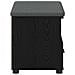 Panca per ingresso con cuscino Rovere Nero 60 x 38 x 46 cm - Foto miniatura 7
