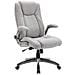 Sedia Da Ufficio, Sedia Direzionale Ergonomica Girevole Con Capacità Di Carico Fino A 150 Kg, Colore Grigio - Foto miniatura 1