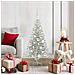 Albero di Natale con 150 LED con supporto Argento 120 cm PET - Foto miniatura 2