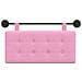Testata appesa Montaggio a parete Rosa 100 x 55 x 5 cm Tessuto - Foto miniatura 5