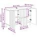 Credenza Bianco Lucido 89 x 34,5 x 62 cm Legno ingegnerizzato - Foto miniatura 8