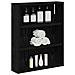 Armadio da bagno a muro Rovere Nero 40 x 10 x 50 cm - Foto miniatura 3