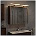 Mobiletto per specchio da bagno Legno vecchio - Foto miniatura 4
