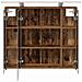 Mobiletto per specchio da bagno Legno vecchio - Foto miniatura 7