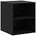 Mobile angolare con cassetto Rovere Nero 200 x 40 x 45 cm - Foto miniatura 7