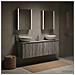 Set di Armadi da Bagno 5 pcs Sonoma grigio Legno ingegnerizzato - Foto miniatura 4