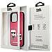 Karl Lagerfeld Klhcp13lpcuskcp Custodia Per Iphone 13 Pro / 13 6,1 Fucsia /striscia Ikonik Karl & Choupette - Foto miniatura 5