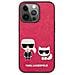 Karl Lagerfeld Klhcp13lpcuskcp Custodia Per Iphone 13 Pro / 13 6,1 Fucsia /striscia Ikonik Karl & Choupette - Foto miniatura 7