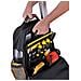 Zaino Portutensili STST1-72335 Materiale: Nylon Colore: Nero / Giallo - Foto miniatura 2