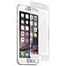 Pellicola Schermo Iphone 6+/6s+ Vetro Temp. Smussato Trasparente Bordo Bianco - Foto miniatura 5