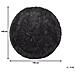 Tappeto Pelo Lungo Ø 140 Cm Nero Cide - Foto miniatura 6
