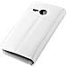 Custodia Compatibile Con Htc One M8 Mini In Bianco Fumo - Coperchio Protettiva Con Chiusura Magnetica, Funzione Stand E Tasca Per Le Carte - Foto miniatura 4