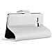 Custodia Compatibile Con Htc One M8 Mini In Bianco Fumo - Coperchio Protettiva Con Chiusura Magnetica, Funzione Stand E Tasca Per Le Carte - Foto miniatura 7