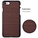 Custodia Compatibile Con Apple Iphone 7 / 7s / 8 / Se 2020 In Wooden Caffè - Coperchio Protettivo In Silicone Tpu Flessibile - Foto miniatura 6