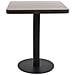 Tavolo Da Bistrot Marrone Scuro 60x60 Cm In Mdf - Foto miniatura 2