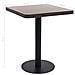Tavolo Da Bistrot Marrone Scuro 60x60 Cm In Mdf - Foto miniatura 6