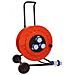 Avvolgicavo Industriale Golia 3 Prese 2p+t 16a 230v Supporto Metallico Carrellato Ip55 12160 - Foto miniatura 1