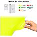 Foglio Pellicola Adesiva Per Wrapping Giallo Fluo, 50 X 70 Cm - Foto miniatura 5