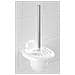 17947100 Portascopino Per Wc Puro, Materiali Plastico, 16 X 36 X 15,5 Cm, Bianco - Foto miniatura 4