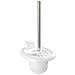 17947100 Portascopino Per Wc Puro, Materiali Plastico, 16 X 36 X 15,5 Cm, Bianco - Foto miniatura 1