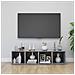 Mobili Porta TV 2pz Grigio Cemento 37x35x37cm Legno Multistrato - Foto miniatura 4