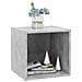 Mobili Porta TV 2pz Grigio Cemento 37x35x37cm Legno Multistrato - Foto miniatura 6