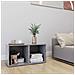 Mobili Porta TV 2pz Grigio Cemento 37x35x37cm Legno Multistrato - Foto miniatura 8