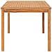 Tavolo da Pranzo da Giardino 180x90x77 cm in Massello di Teak - Foto miniatura 2