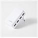 COO-UX4W, 50/60, Interno, Universale, Bianco, iPad, iPad2, iPhone, iPod, Blackberry, Motorola, HTC, Samsung, Galaxy, Galaxy Tablet - Foto miniatura 4