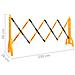 Barriera Stradale Pieghevole Gialla 250x38x96 Cm - Foto miniatura 9