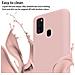 Catena Di Telefoni Cellulari Compatibile Con Samsung Galaxy M21 / M30s In Liquid Rosa - Coperchio Di Protezione In Silicone Con Cordino Regolabile In Lunghezza - Foto miniatura 3
