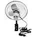 2 In 1 12v Auto Clip On Fan Mini 2 Velocità Cooler Basso Rumore Auto Condizionatore D'aria Desk Fan 10inch - Foto miniatura 5