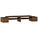 Supporto Per Monitor Miele 100x27,5x15cm Legno Massello Di Pino - Foto miniatura 2