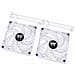 Ventola di Raffreddamento per PC CT120 ARGB Sync PC Case per Computer Colore Bianco - Foto miniatura 4