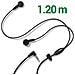 Auricolari Cablati Jack Da 3,5 Mm Nero - Foto miniatura 5