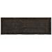 Piano Bagno Marrone Scuro 120x40x (2-4) cm Legno Trattato - Foto miniatura 5