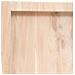 Piano Bagno 40x30x (2-6) cm in Legno Massello Non Trattato - Foto miniatura 6