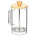 Teiera 600 Ml Naturale Bambù Vetro Borosilicato - Foto miniatura 1