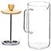 Teiera 600 Ml Naturale Bambù Vetro Borosilicato - Foto miniatura 2