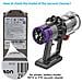 Anello Di Tenuta Per Contenitore Polvere Dyson V11 + Cacciavite - Foto miniatura 7