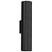 Lampada A Parete Karbon 30 Nero Sl. 1577 - Minimalista Lampada Da Parete Nero 30x6.5x8.5 Cm - Foto miniatura 1